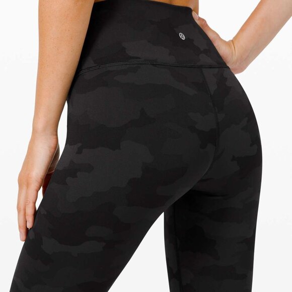 Lululemon Wunder Under High-Rise Tight 28" Heritage 365 Camo Deep Coal Multi - Picture 5 of 10